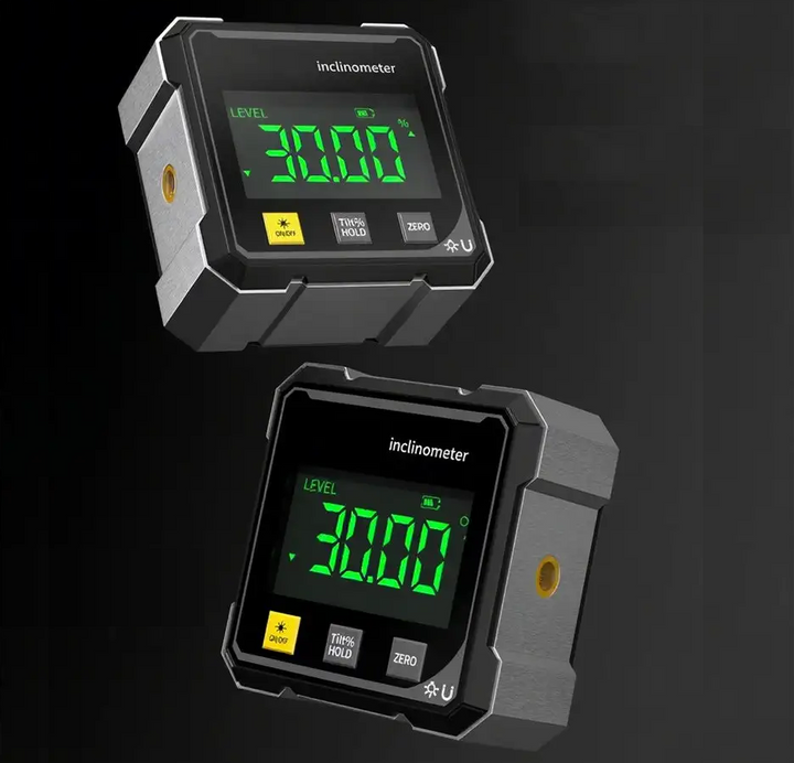 AngleMaster - Digital Magnetisk Silke-Laserhellingsmåler