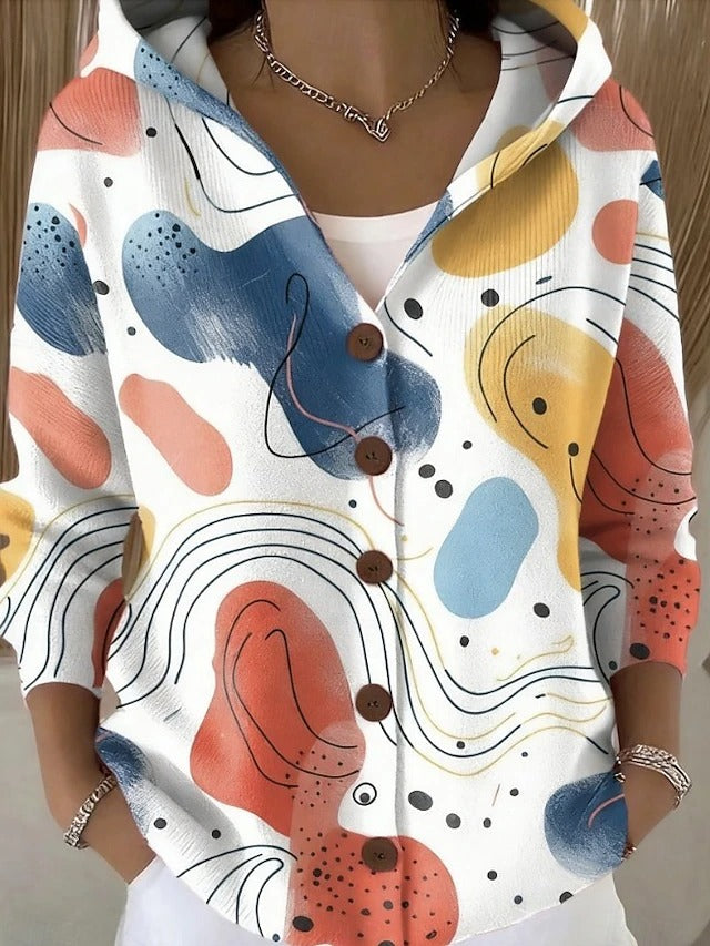 Shaharit - Elegant Og Koselig Cardigan Med Knapper