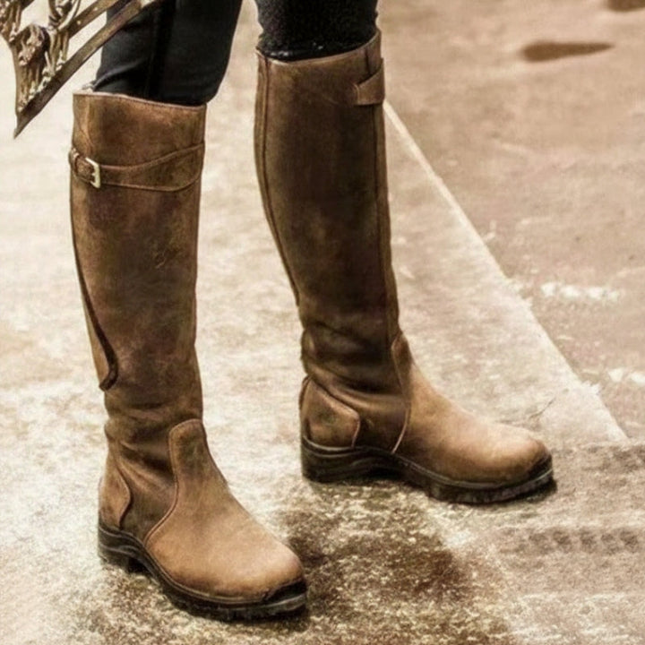 Keshia – Vanntette Lærstøvler