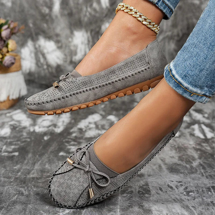 Rofia – Uformelle Sklisikre Loafers i Skinn