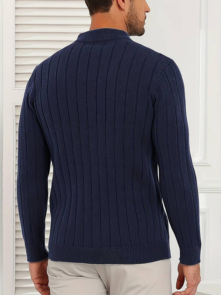 Yedidya - Uformell Langermet Strikket Genser