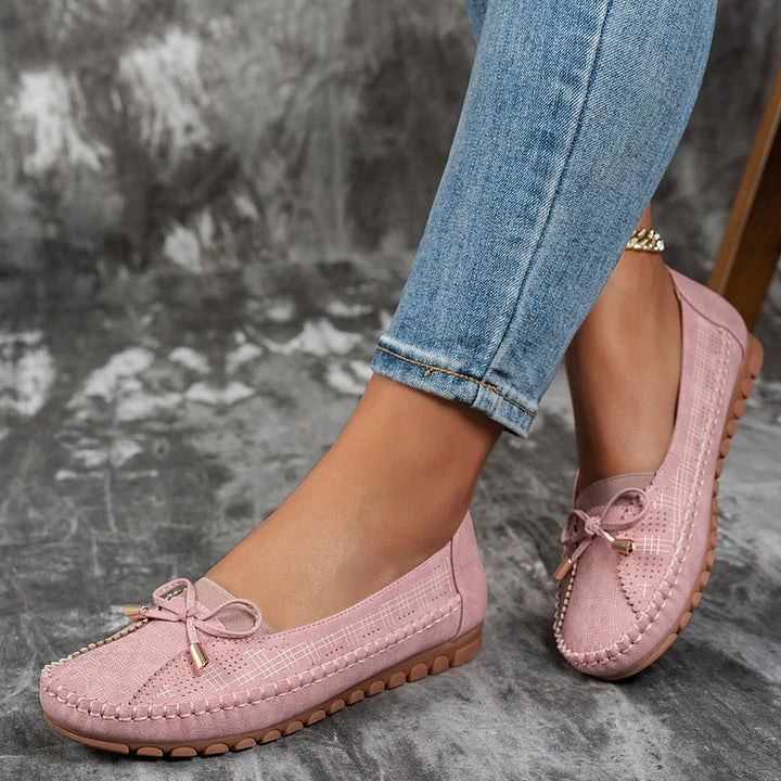 Rofia – Uformelle Sklisikre Loafers i Skinn