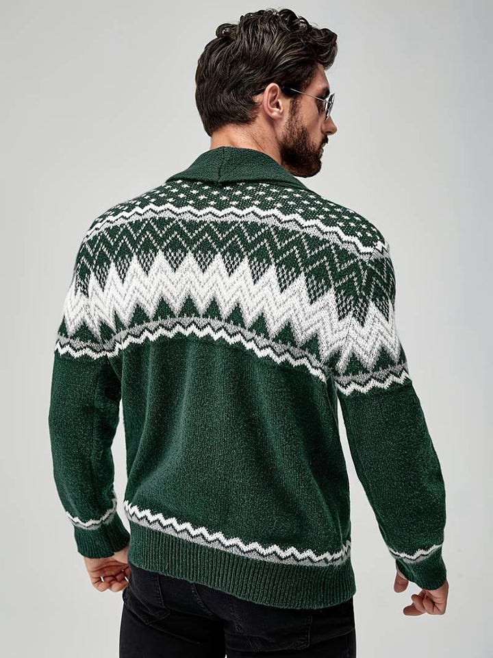 Elroy - Casual Genser Med Geometrisk Mønster