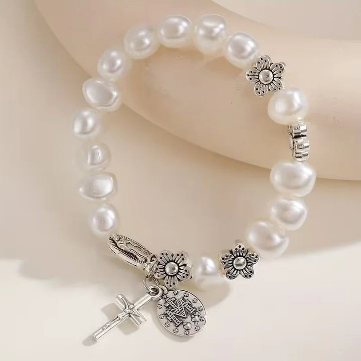 Ninetta - Serenity Jomfru Maria Daisy Armbånd