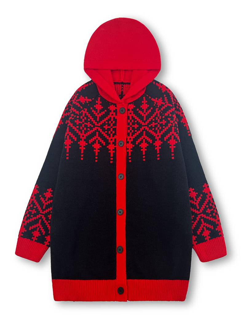 Hadassah - Elegant Vinterfrakk i Oversize Modell