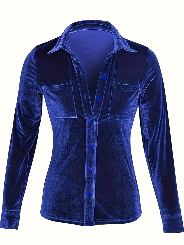 Hayden – Langermet Skjorte Med Lommer Foran