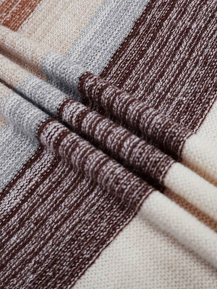 Avihod - Elegant Genser Med Rund Hals Og Løs Passform