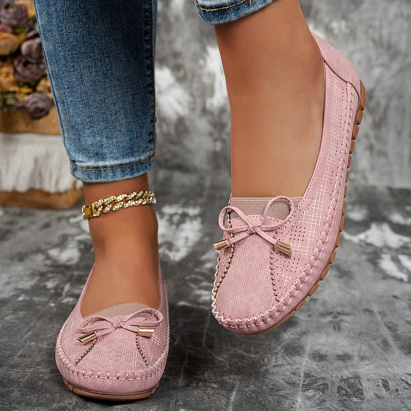 Rofia – Uformelle Sklisikre Loafers i Skinn