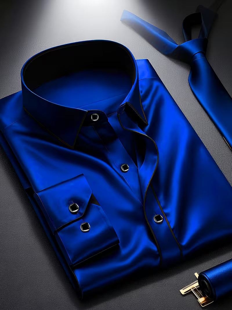 Daven - Uformell Smal Passform-Skjorte