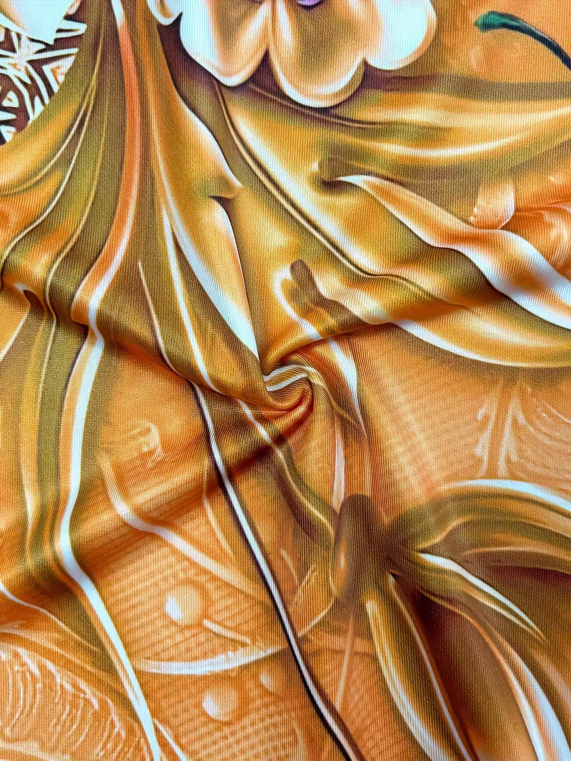 Ljiljana – Fasjonabel Topp Med Blomstertrykk