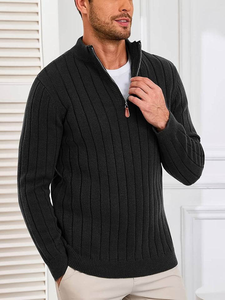 Yedidya - Uformell Langermet Strikket Genser