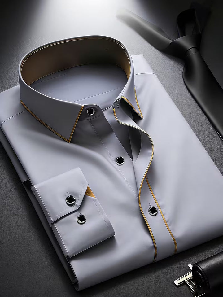 Daven - Uformell Smal Passform-Skjorte