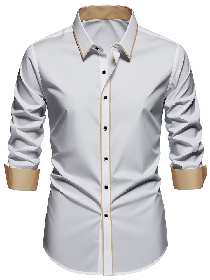 Daven - Uformell Smal Passform-Skjorte