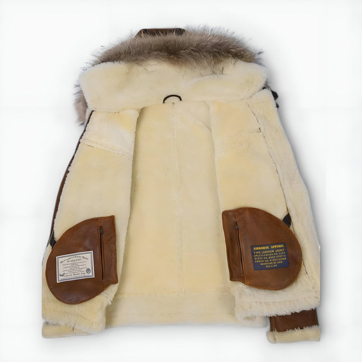 Grantham – Bomberjakke med Pelshode