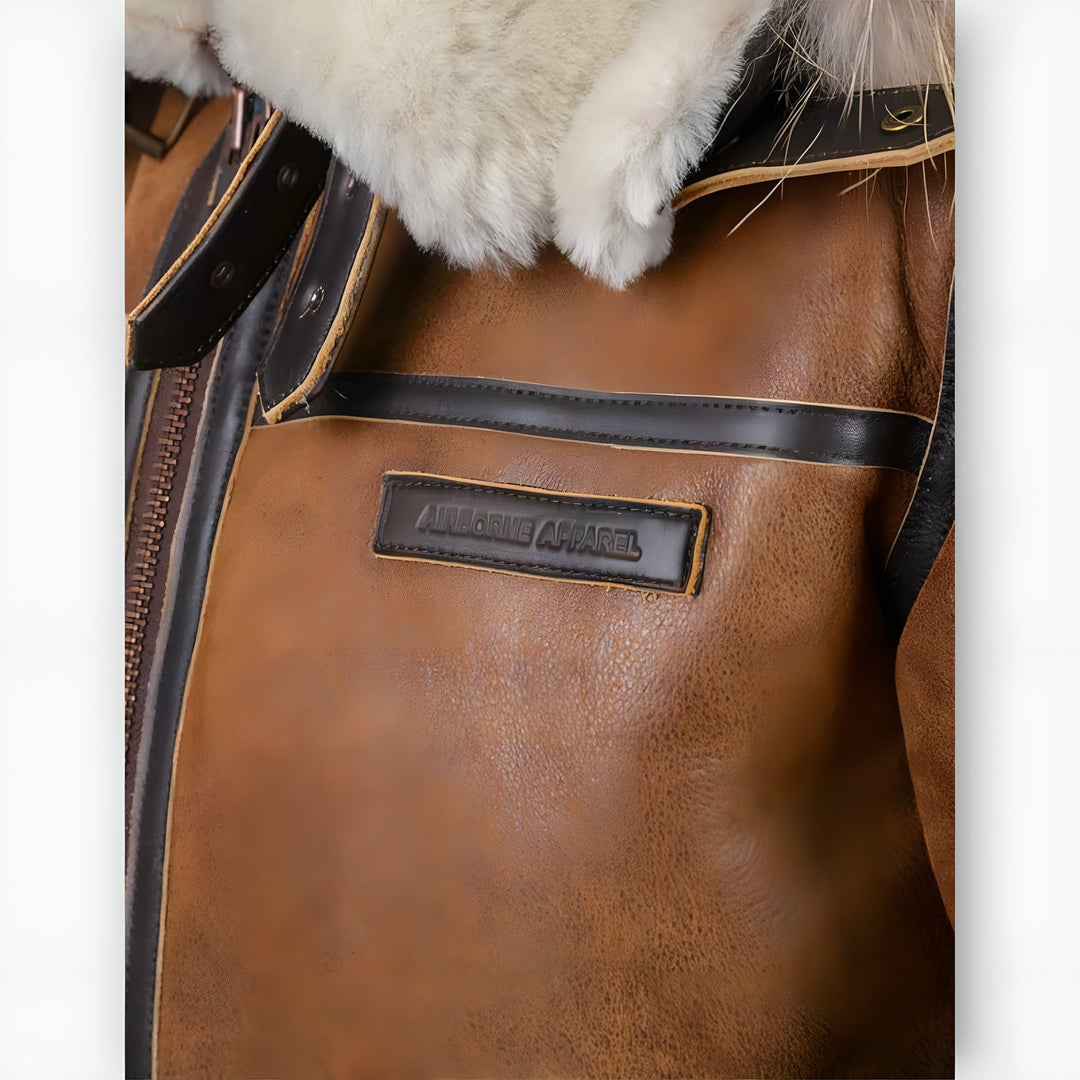 Grantham – Bomberjakke med Pelshode