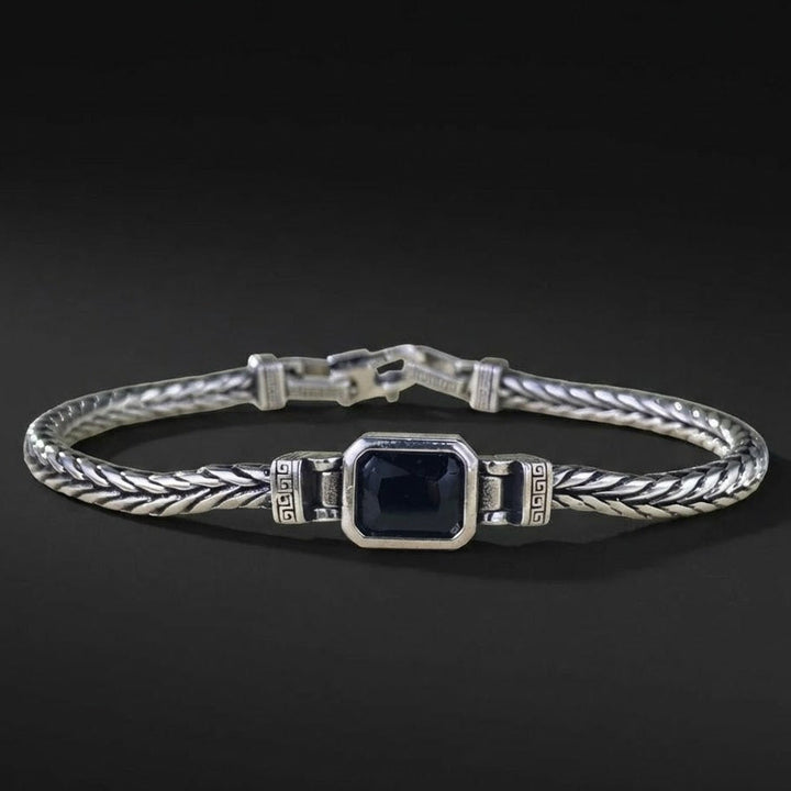 DarkCharm - Onyx Edelstenarmbånd