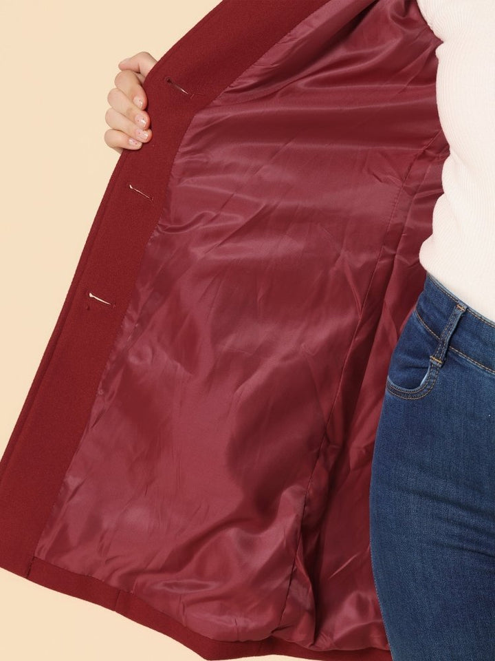 Stefenia – Vinterjakke Med Knapper