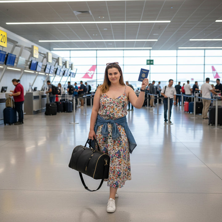 TraveLuxe - Vanntett Luksuriøs Reiseveske